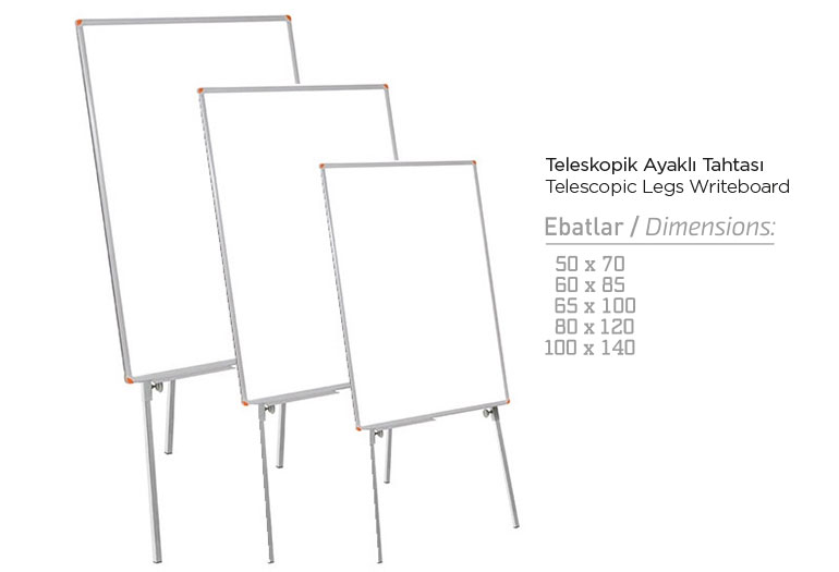 TELESKOPİK AYAKLI YAZI TAHTASI